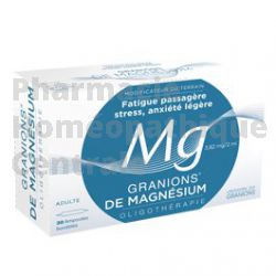 GRANIONS DE MAGNESIUM, 30 amp 2ml