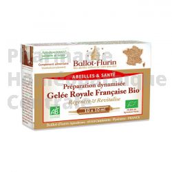 GELEE ROYALE FRANÇAISE bio dynamisées, 10amp 10ml