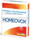 HOMEOVOX, 60 comprimés