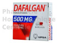 DAFALGAN 500 mg 16 gélules