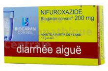 NIFUROXAZIDE  200 mg Gélules 