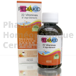 PEDIAKID 22 VITAMINES ET OLIGOELEMENTS