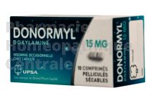 DONORMYL Pelliculés, 15 mg