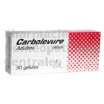 Carbolevure adulte, 30 gélules