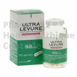 ULTRA-LEVURE, 50 gélules 50mg