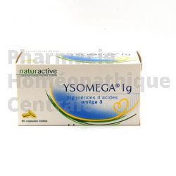 YSOMEGA, 60 capsules molles 1 g