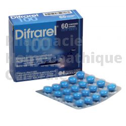DIFRAREL, 60 comprimés 100 mg