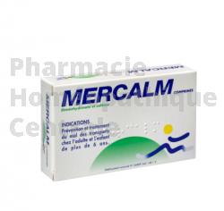 MERCALM, 15 comprimés pelliculés