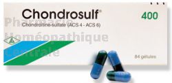 Chondrosulf 400 mg arthrose genou, hanche