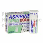 ASPIRINE UPSA 1000 mg 20 comprimés effervescents