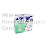 ASPIRINE UPSA 500 mg 20 comprimés effervescents