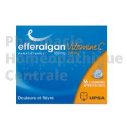 EFFERALGAN VITC 500 mg 16 comp effev