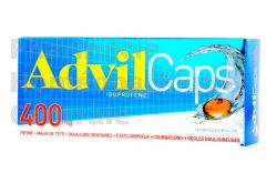  Advilcaps 400 mg, 14 capsules molles