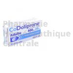 CODOLIPRANE Adulte 400/20 mg  16 comprimés