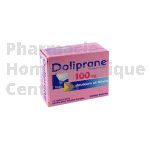 DOLIPRANE 100 mg 12 sachets