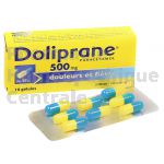 DOLIPRANE 500 mg gélules 