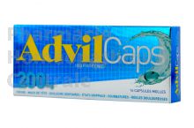 ADVILCAPS 200 mg 16 capsules molles