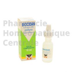 BIOCIDAN COLLYRE 10 ml