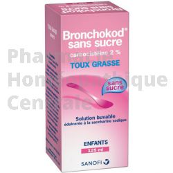 BRONCHOKOD SANS SUCRE ENFANT sirop