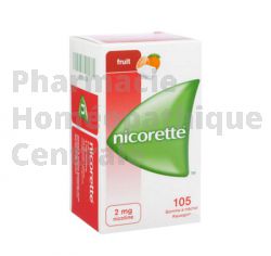 NICORETTE FRUIT 2mg sans sucre