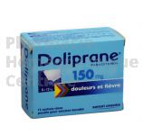 DOLIPRANE 150 mg sachets 