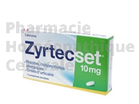 Zyrtecset 10mg, 7 comprimés secables